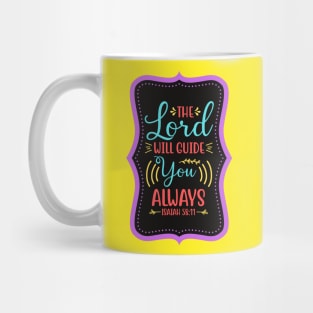 The Lord Will Guide You Always Mug